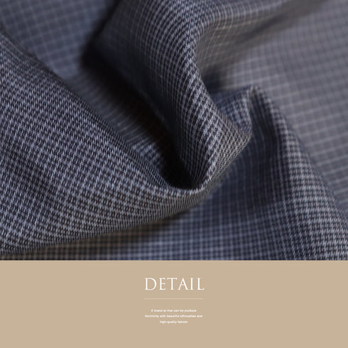 アンサンブル 男物 リサイクル 身丈138cm 裄73.6cm 羽織丈91cm 単衣 縞柄 地紋 後見頃居敷当て付き パープル SSサイズ お洒落 カジュアル しつけ糸 正絹 棒衿 Sランク